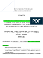 CONVOCATORIA PCIII Verano 2019 Nuevas Fechas