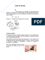 MétodosDureza MATERIALES