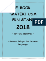 E-Book "Materi Usm PKN Stan": " Materi Hitung " - Selamat Belajar Dan Selamat Berjuang