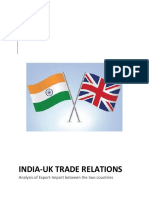 Project on International Business - India UK Trade
