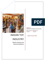 Indian Toy Industry: Market Analysis and Recommendations
