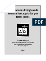 Celebraciones de Semana Santa Presididas Por Laicos PDF