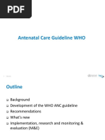 ANC (Ante Natal Care) Guideline