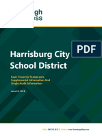 2018 Annual Audit Report For Harrisburg School District