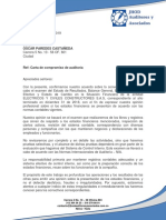 Carta de Compromiso de Auditoria