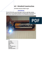 Joule Thief Detailed Construction