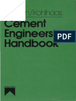 Cement Engineers Handbook (001 119) PDF