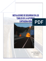 Instalación de Seguridad en Los Túneles de La Autopista Cartagena Vera PDF
