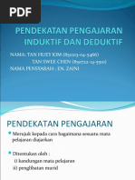 Download Pendekatan Pengajaran Induktif Dan Deduktif by tan chen SN40858467 doc pdf