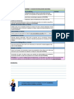 Rubrica de II Avance Informe Sanitaria