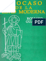 Guardini - El Ocaso de La Edad Moderna