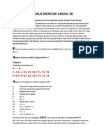 Rumus Mencari Angka 2D Tahap I PDF