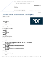 Referencia Cruzada para Los Conectores Eléctricos PDF