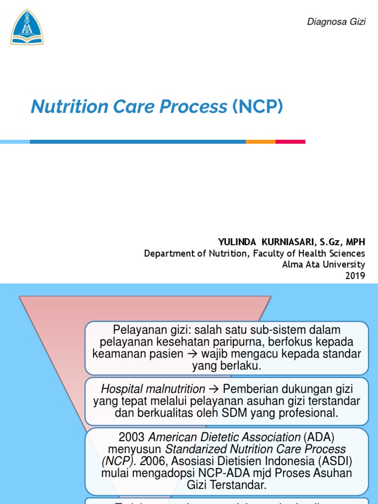 Nutrition Care Process (NCP) Diagnosa Gizi PDF