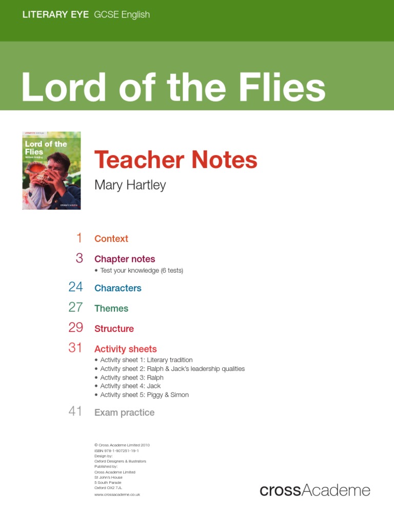 Lord of The Flies Upload PDF | PDF
