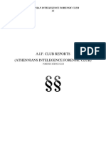 A.I.F. Club Reports (Athennians Intelegence Forensic Club)