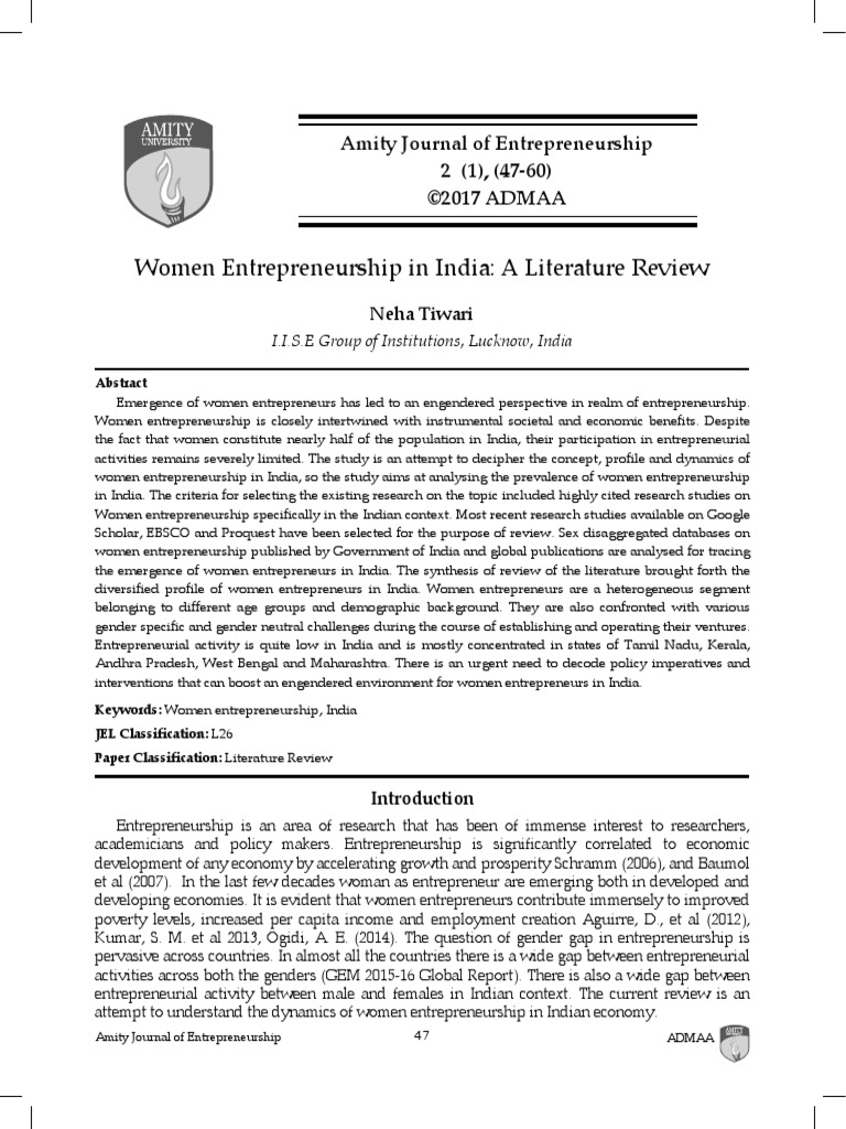 research paper on women's issues
