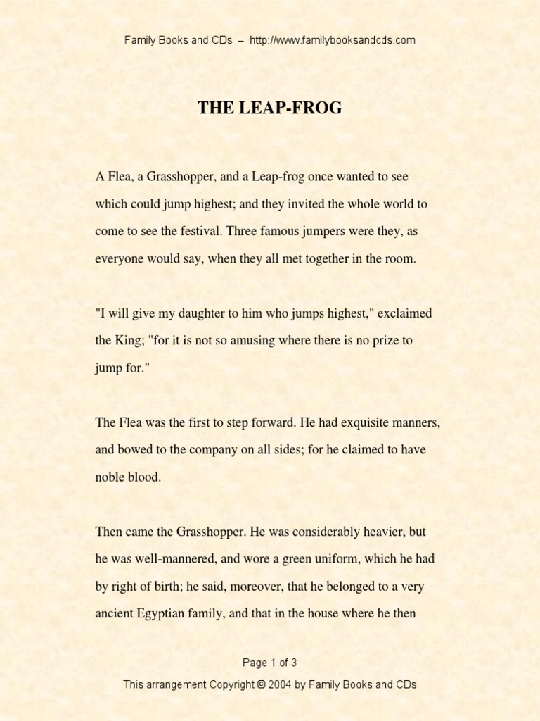 The Leapfrog | PDF