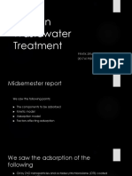 Mofs in Wastewater Treatment: CHE F266
