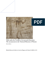 Maree, M. Edfu Under The Twelfth To Seventeenth Dynasties. The Monuments in The National Museum of Warsaw, BMAES 12, 2009 PDF