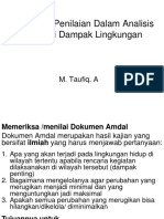 mekanisme penilaian dokumen AMDAL Pak Taufiq.ppt