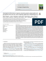 Assessing The Effectiveness of Riparian Restoration Projects Using Landsat and Precipitation Data From The Cloud-Computing Application