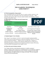 Machine Learning Techniques Assignment