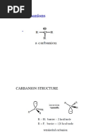 Carbanions I