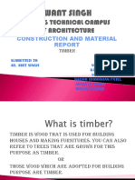 Construction Material Report: Timber
