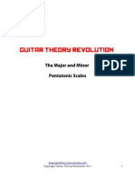 Guitar Theory Revolution: The Major and Minor Pentatonic Scales