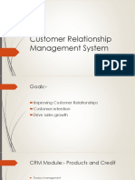 Customer Relationship Management System