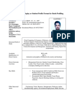 MCA Placement Profile Format