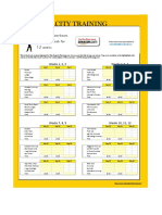 Max Capacity Training Logsheet