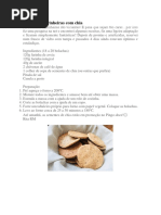 Bolachas Marinheiras Com Chia