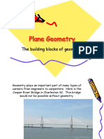 Plane Geometry: The Building Blocks of Geometry