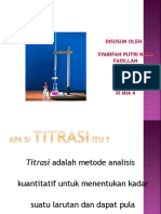 Materi Titrasi Asam Basa