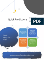 Quick Predicitions 12aug18