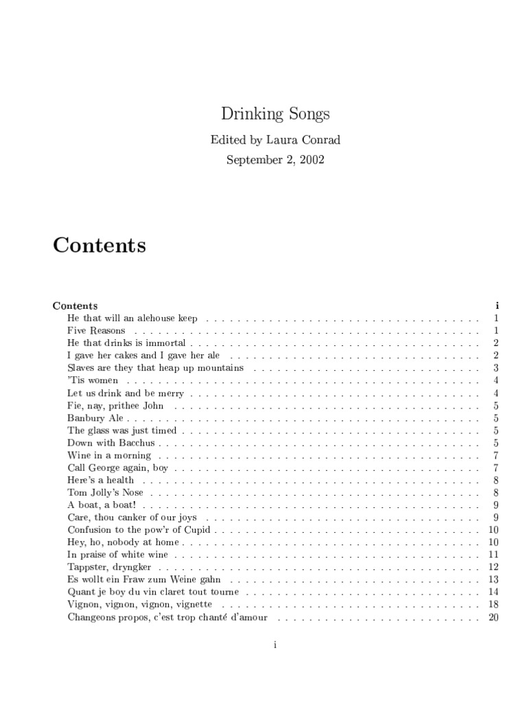 Drinking