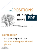 78 Prepositions of Place and Movement