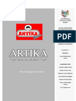 Plan Estrategico Artika