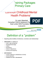 Common Child Psychiatric Disorders