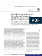 Hypertension in Children  Clinical Practice Guidelines (2017)