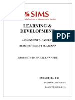 Learning & Development: Assignment 3: Caselet