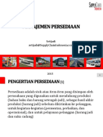 Manajemen Persediaan 2015