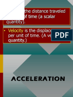 Acceleration