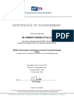 ECITB Technical Testing System Certificate (4) - Eng. Romany