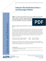 Greenhouse Gas Emissions From A Typical Passenger Vehicle