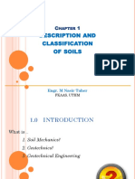 Description and Classification of Soils: Hapter