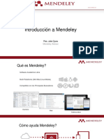 Manual de Uso de Mendeley