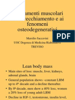 Adattamenti Muscolari All'invecchiamento e Ai Fenomeni Osteodegenerativi